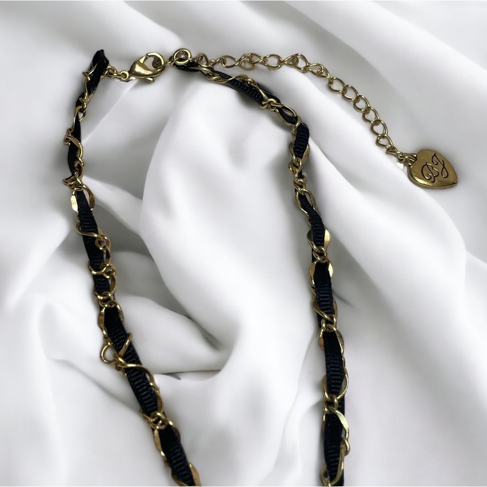 Vintage Betsey Johnson Royal Engagement Charm Necklace - Picture 3 of 3